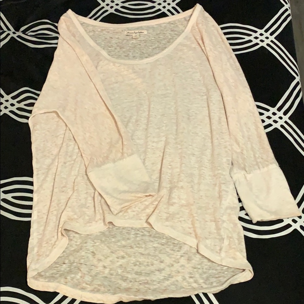 American Eagle 3/4 sleeve shirt